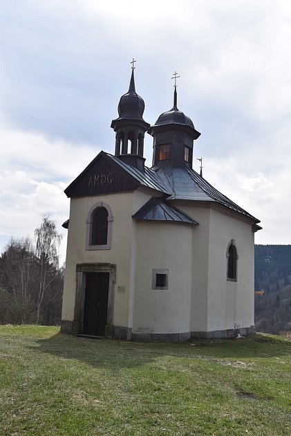 Kaple sv. Jana Nepomuckého v Jáchymově.