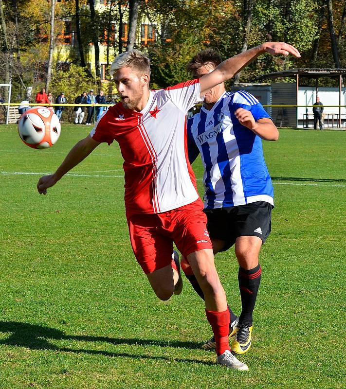 Do zahraničí zamíří z karlovarské Slavie Pavel Maňák, který nově bude působit v německém SV Poppenreuth e. V.