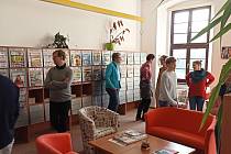 Návštěva knihovníků z Německa v ostrovské knihovně.
