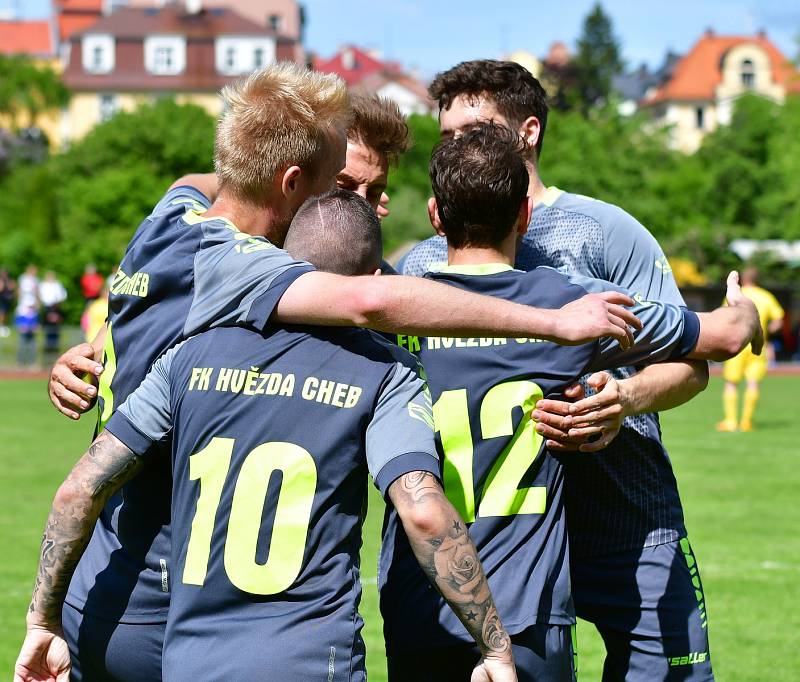 Chebská Hvězda porazila v derby v rámci Fortuna divize A Mariánské Lázně 3:1.