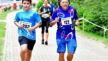 Náročná trasa  lázeňským centrem o délce 6,4 km čekala na 202 běžců, kteří se postavili na start osmého ročníku.