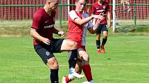 Karlovarská Slavia na závěr letní přípravy nestačila na Spartu Praha U19, které podlehla 3:4.