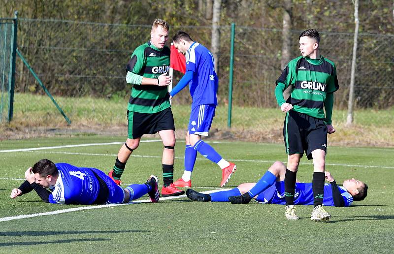 Záložník Perninku Petr Čečák patří již několik sezon ke klíčovým hráčům Sokola. S devíti brankami se stal třetím nejlepším střelcem Perninku během podzimu.