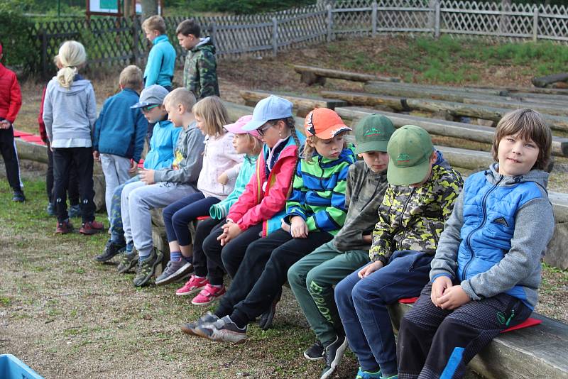 Novinkou Lázeňských lesů jsou například příměstské tábory. Ty se konají i na Svatém Linhartu.