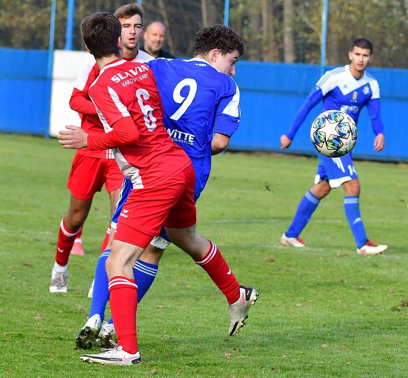 Nejdek sestřelil pěti góly rezervu karlovarské Slavie.