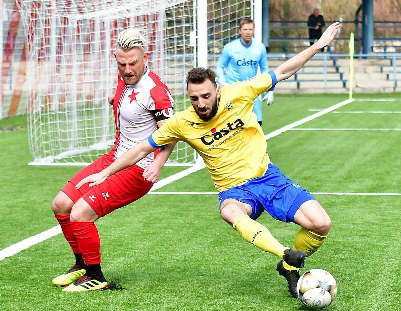 Trenér FC Slavia Karlovy Vary Marián Geňo.