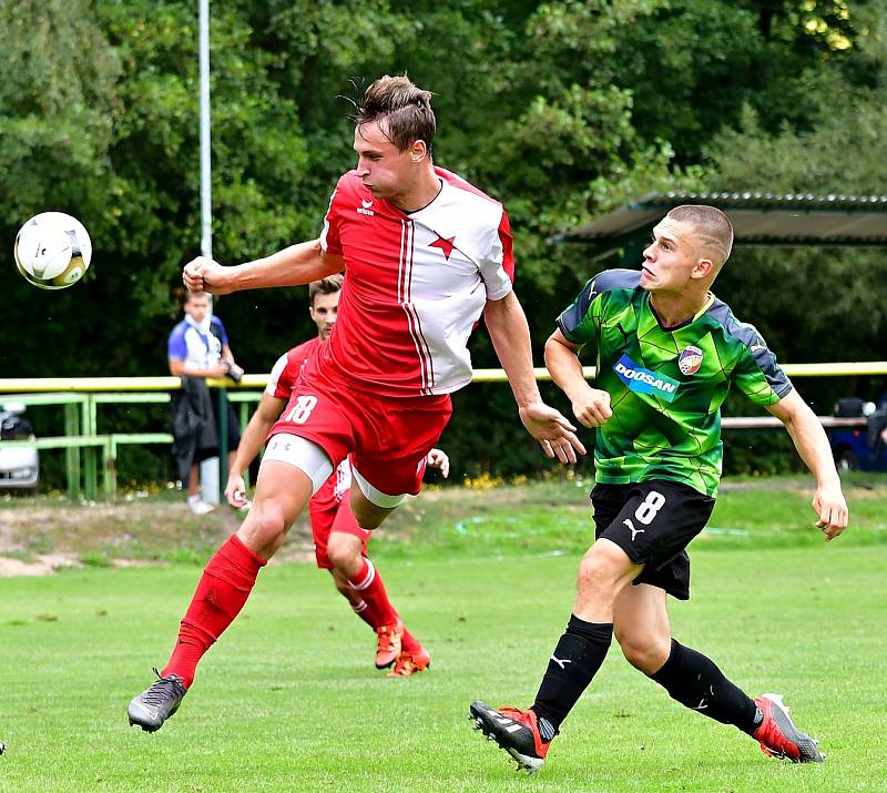 Karlovarská Slavia v generálce porazila Viktorii Plzeň U19 1:0.