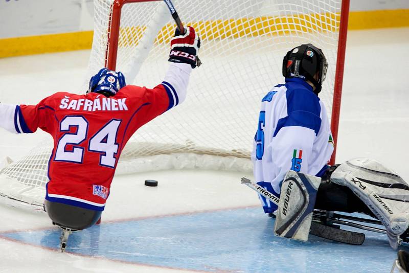 Paralympiáda, Soči: Česko - Itálie 3:0