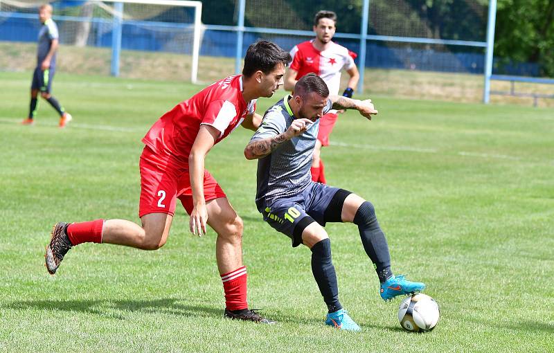 Karlovarská Slavia porazila chebskou Hvězdu v rámci přípravy 1:0.