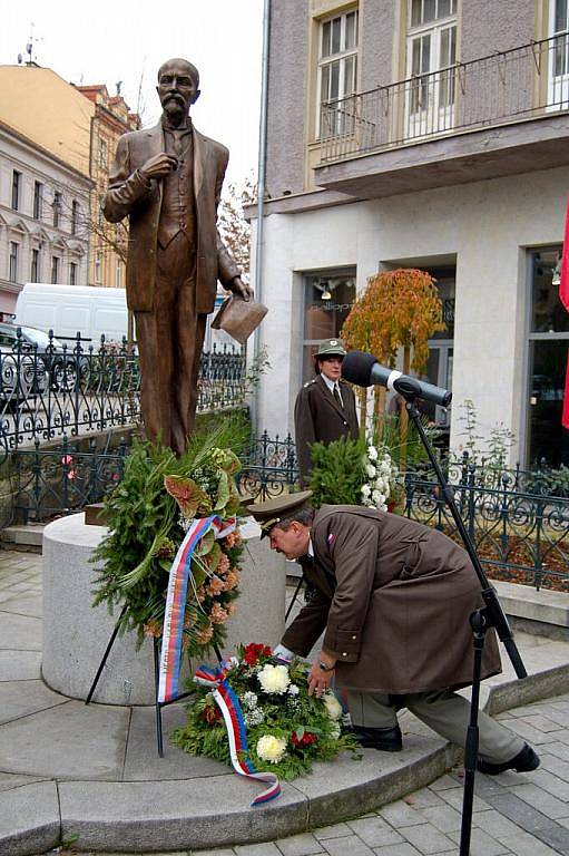 Oslava státního svátku 28. října v Karlových Varech