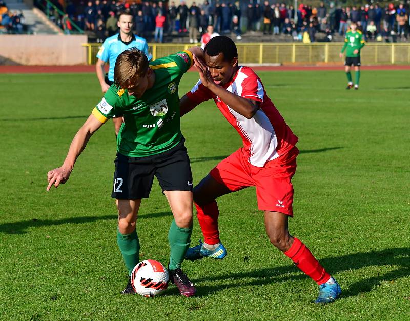 Ve šlágr Fortuna ČFL remizoval Baník Sokolov v krajském derby s karlovarskou Slavií 1:1.