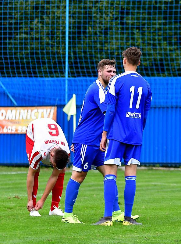 Třetí domácí výhru si připsal na svůj účet nejdecký FK, který si poradil s týmem Toužimi v poměru 8:1.