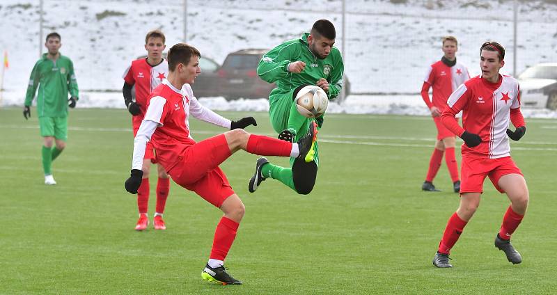 Slavia Karlovy Vary B + U19 - Citice 7:2 (4:0).