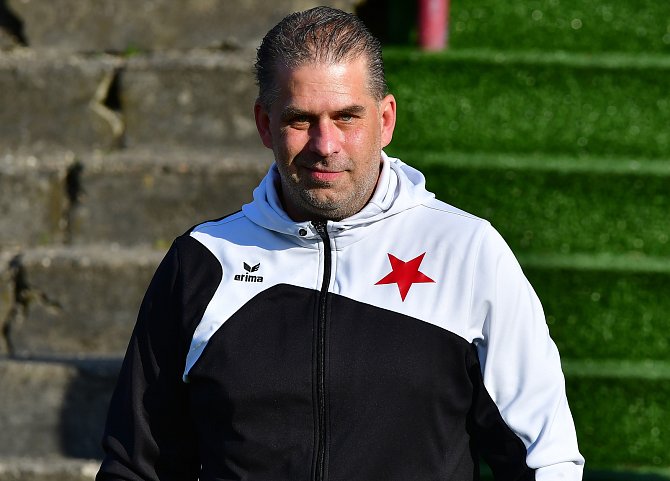 Martin Bulíček, trenér FC Slavia Karlovy Vary.