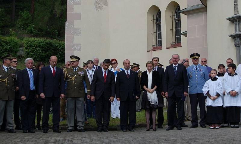 Dvacátý ročník pietní akce Konfederace politických vězňů Jáchymovské pekloJáchymovské peklo.