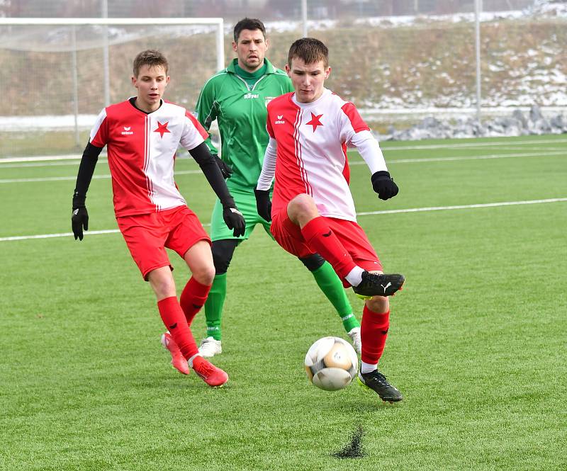 Slavia Karlovy Vary B + U19 - Citice 7:2 (4:0).