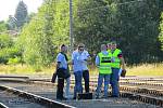 Ještě ve čtvrtek odpoledne nejezdily kvůli středeční železniční nehodě v Lázních Kynžvartu na trati Plzeň – Cheb vlaky.