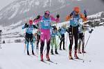 Páté místo si připsali v úvodním závodě v rámci prestižního Visma Ski Classic laufaři  eD system Bauer Teamu. Foto:  eD system Bauer Team