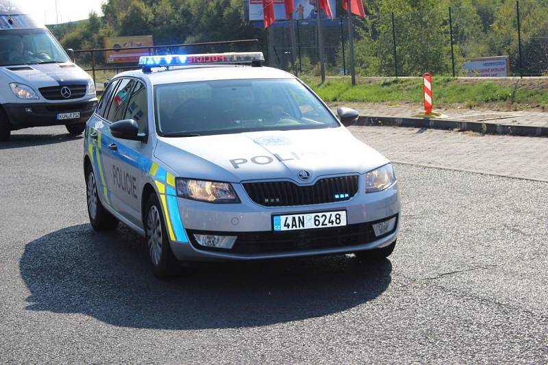 Policejní akce zaměřená proti nelegální migraci na hraničních přechodech na Chebsku.