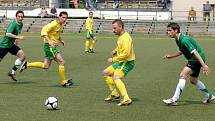 Střelnici si otevřeli fotbalisté 1. FC na domácím stadionu v Drahovicích ve 29. kole ČFL.