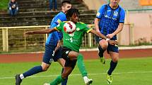 Fotbalisté Sokolova museli skousnout porážku 0:1 od Domažlic, kterou Chodům zařídil parádní trefou Jan zajíček.