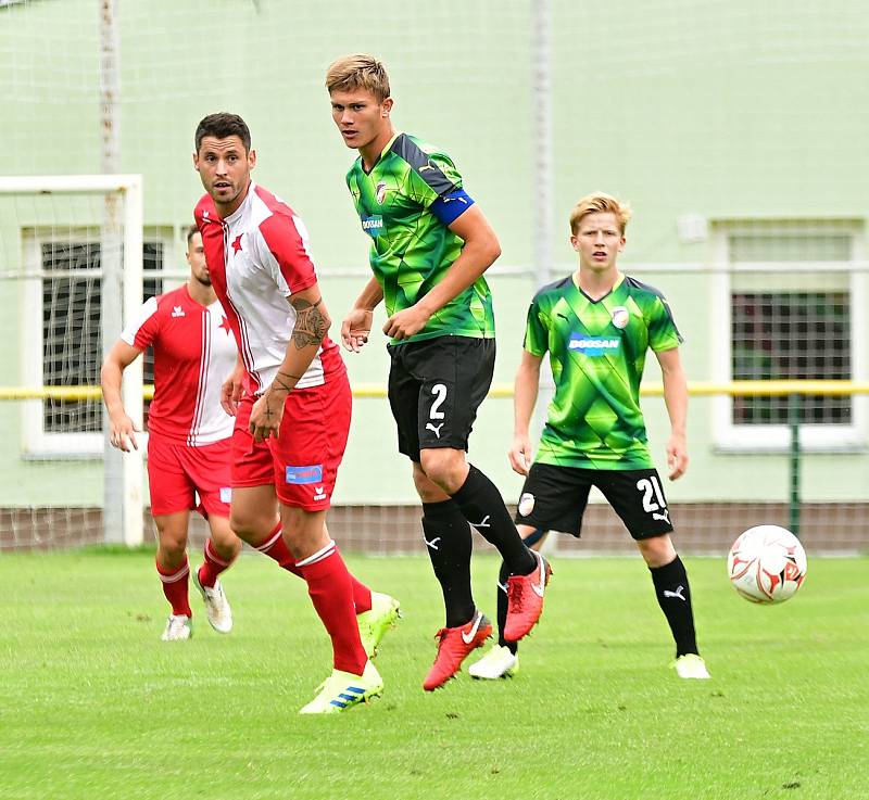 Karlovarská Slavia v generálce porazila Viktorii Plzeň U19 1:0.