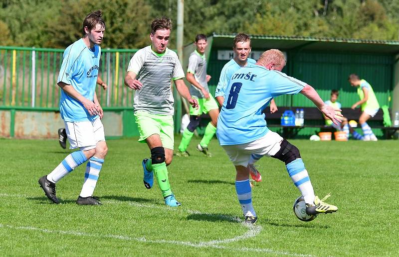 I. B třída: Sedlec - Chyše 2:2 (2:0).