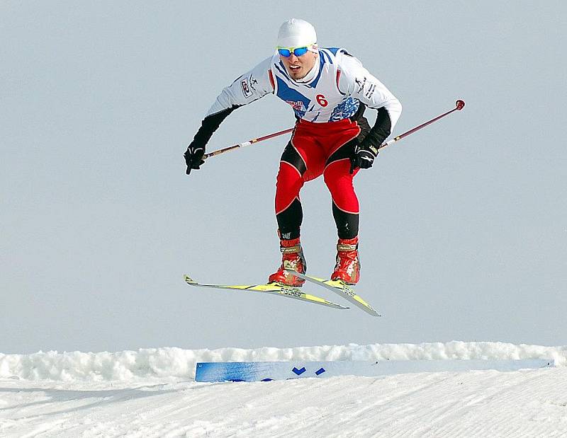 Sobotní den patřil na Božím Daru adrenalinovému skikrosovému Red Bull Nordix 2011 na běžkách.