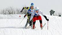 Sobotní den patřil na Božím Daru adrenalinovému skikrosovému Red Bull Nordix 2011 na běžkách.