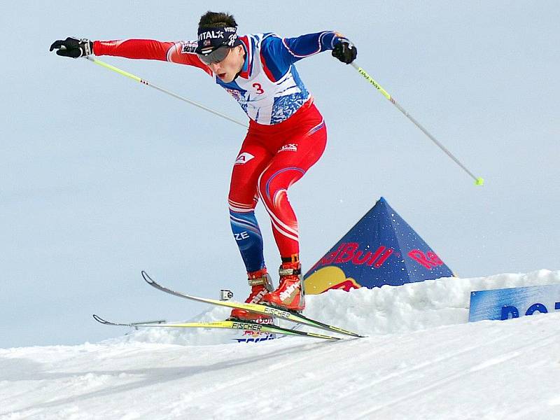 Sobotní den patřil na Božím Daru adrenalinovému skikrosovému Red Bull Nordix 2011 na běžkách.