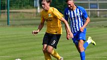 Ostrov vstoupil do přípravy pravou nohou, když si na svém stadionu připsal na účet vysokou výhru 6:0 nad mladíky sokolovského Baníku U19.