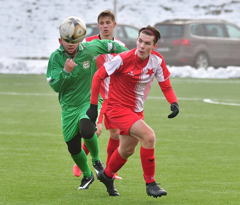 Slavia Karlovy Vary B + U19 - Citice 7:2 (4:0).