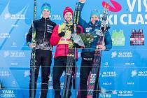 CENNÝ BRONZ. Bauer Ski Teamu to na Kaiser Maximilian Laufu cinklo, když bronz urval Ilja Černousov.