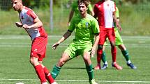 Vltavín, lídr Fortuna ČFL A, si odvezl z lázní hubenou výhru 1:0.