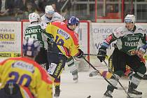 Hokejová sezona pokračovala dramatickým soubojem Motoru České Budějovice s Energií Karlovy Vary