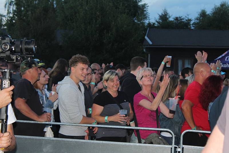 Kapela Wohnout, která koncertovala už podruhé na festivalu Rock In Roll...