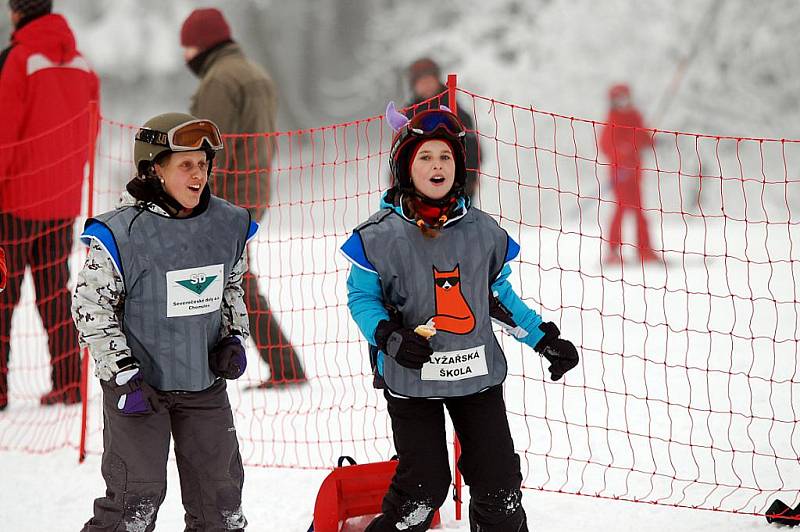 Kids Cup 2010. Na premiérovém Kids Cupu řádily lyžařské naděje. Obří slalom zvládli v miniareálu na Klínovci i ti nejmenší.