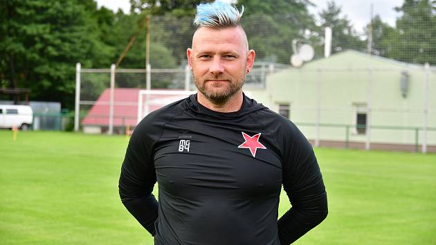 Marián Geňo, trenér FC Slavia Karlovy Vary.