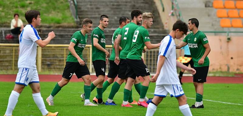 Nerozhodný výsledek uhráli fotbalisté třetiligového Sokolova na svém stadionu v souboji s Viktorií Plzeň U19.