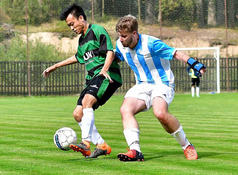 Derby horalů, které se odehrálo v Perninku, kam dorazil Jáchymov, skončilo po nerozhodném výsledku 1:1 dělbou bodů.