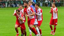 Západočeské derby přetavila v tříbodový zisk karlovarská Slavia, která porazila rezervu Viktorie Plzeň posilněnou o několik hráčů ligového A-týmu 1:0.