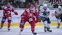 Utkání 3. kola Tipsport extraligy HC Energie Karlovy Vary - HC Oceláři Třinec