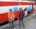 Na Karlovarsku se 7. září konal velký Regionální den železnice. U této příležitosti vyjela na trať i parní mašina Šlechtična.