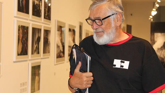 Z tiskové konference s pořadateli Mezinárodního filmového festivalu a zahájení festivalové výstavy.