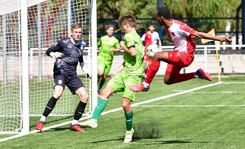 Vltavín, lídr Fortuna ČFL A, si odvezl z lázní hubenou výhru 1:0.