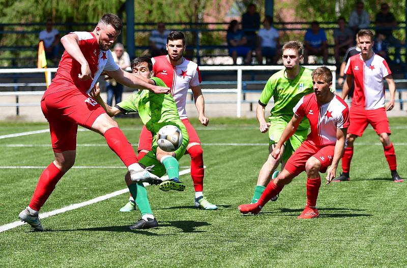 Vltavín, lídr Fortuna ČFL A, si odvezl z lázní hubenou výhru 1:0.