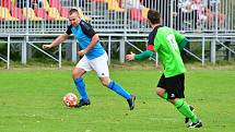 Fotbalisté Hroznětína uspěli i ve třetím domácím utkání krajského přeboru, když porazili Nové Sedlo 2:0.