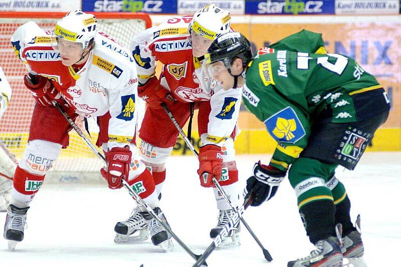 HC Energie Karlovy Vary - HC Slavia Praha 4:3 po prodloužení