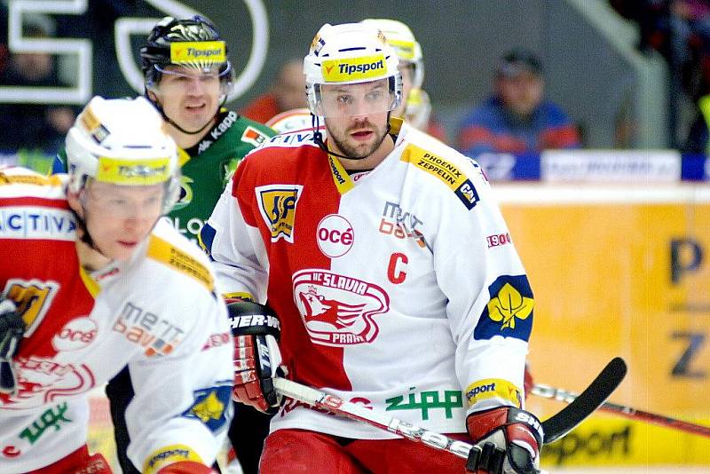 HC Energie Karlovy Vary - HC Slavia Praha 4:3 po prodloužení