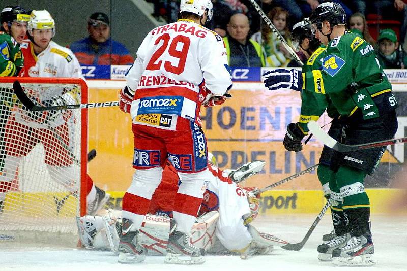 HC Energie Karlovy Vary - HC Slavia Praha 4:3 po prodloužení